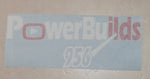 powerbuilds956 decal for giveaway truck 10x entry with each decal purchase