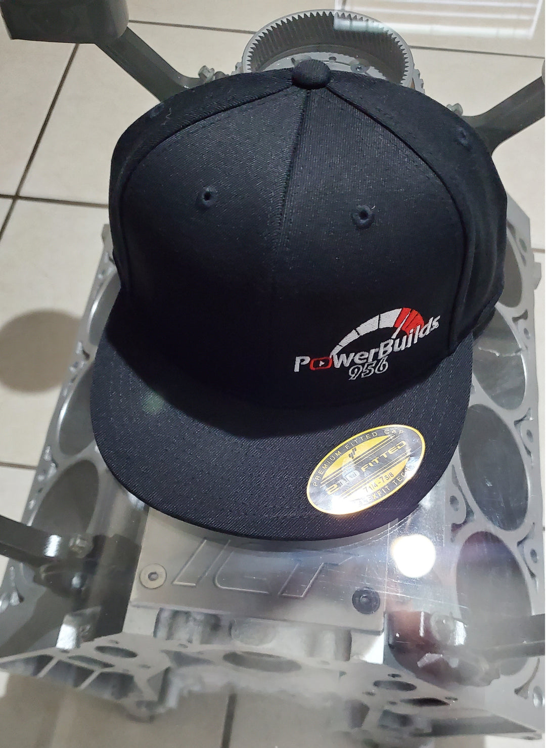 LÝFT × Power House Gym logo Cap - Black