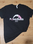 PowerBuilds Pink line rpm T-Shirt